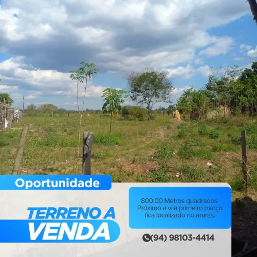 Terreno próximo a primeiro de março 