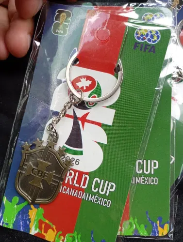Chaveiro Brasil Copa do Mundo 2026