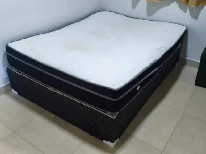 Cama box casal (Doação)