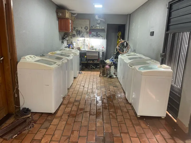 Máquinas de lavar roupa a pronta entrega