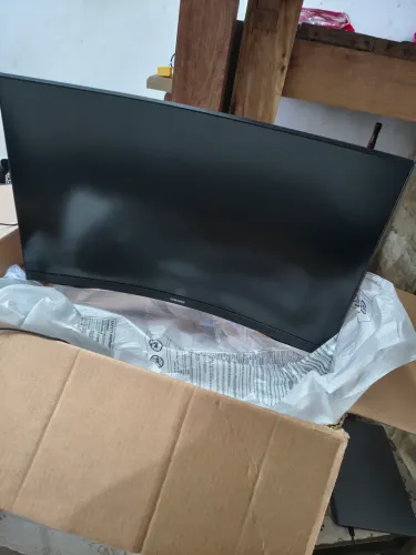 Monitor Gamer Samsung Odyssey G5, 27, Qh nota fiscal, 165hz Cor Preto