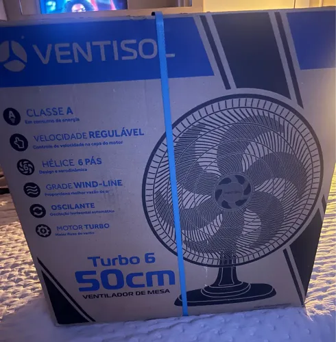 Ventilador ventisol turbo lacrado.