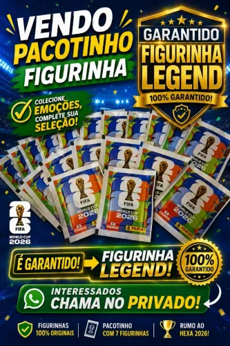 Figurinha copa LEGEND