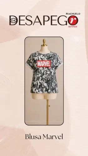 Blusa Marvel