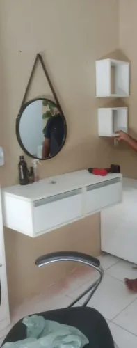Bancada para salão ou barbearia