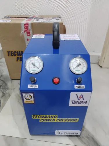 Máquina de pressão e vácuo para teste ar condicionado 