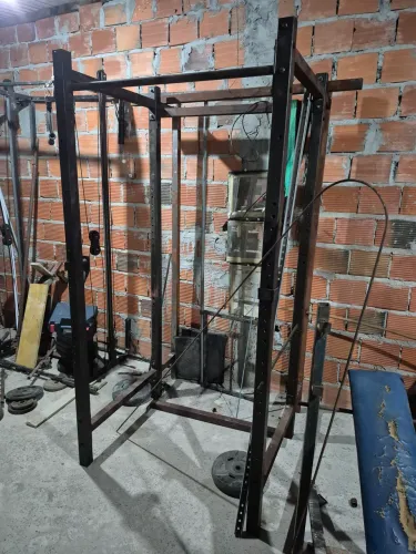Power rack caseiro