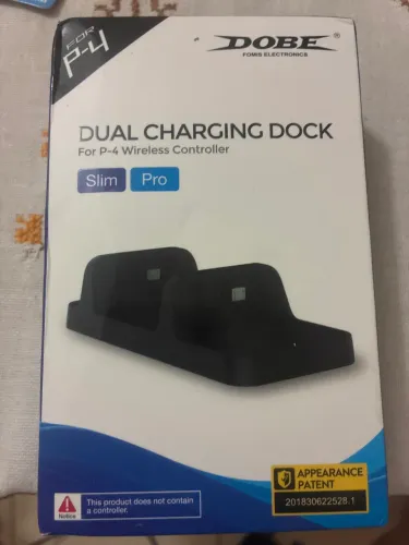 Base Carregadora Dupla para Controle PS4