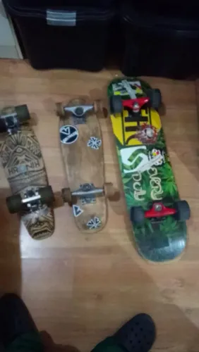 1 - Skate e 2 mini longs