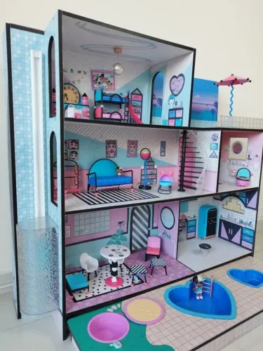 Casinha de Boneca Casa da LOL Surprise OMG Candide