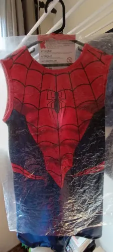Fantasia Homem Aranha Infantil Tamanho 05 anos - Marca Abracadabra