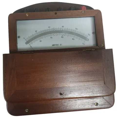 Amperímetro Padrão De Bancada Engro (vintage Colecionador) (Usado)