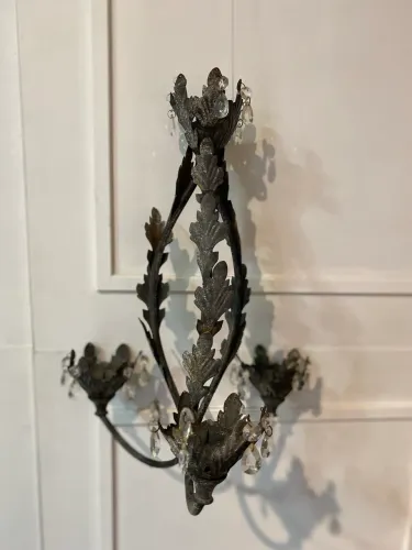 Castiçal lustre para decoração (suporte vela)