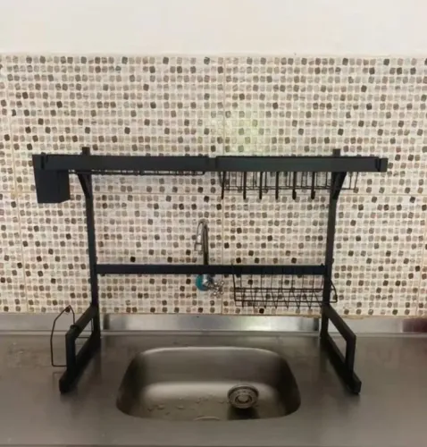 Escorredor de Louça Cozinha Suspenso 65 Cm - R$ 100