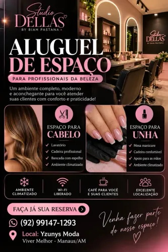 SE VOCÊ É PROFISSIONAL DA BELEZA, ESSA OPORTUNIDADE É PARA VOCÊ!