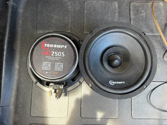 Médio de 6 polegadas 125RMS