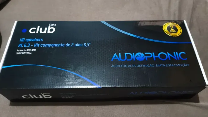 Kit 2 Vias Audiophonic Club 