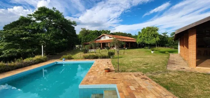 Chácara à venda em Campinas, Sousas, com 7 quartos, Condomínio Colinas do Atibaia.