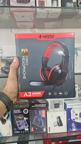 Fone headset gamer misde A3 com microfone 