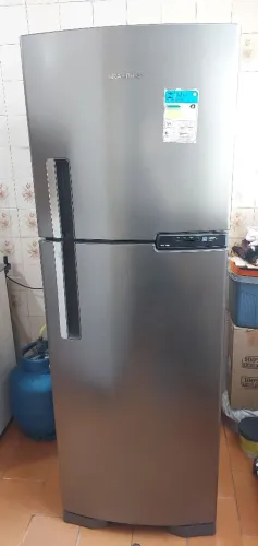 Geladeira Inox frost free Brastemp 375 L