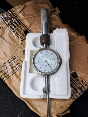 RELOGIO COMPARADOR ALEMÃO HASTE LONGA