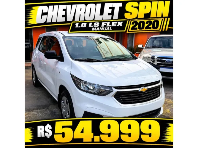 Chevrolet Spin LS 1.8 8V Econo.flex 5P Mec. 2020