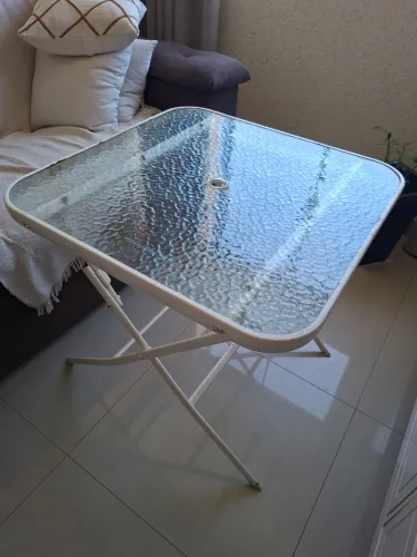 Mesa Quadrada Dobrável
