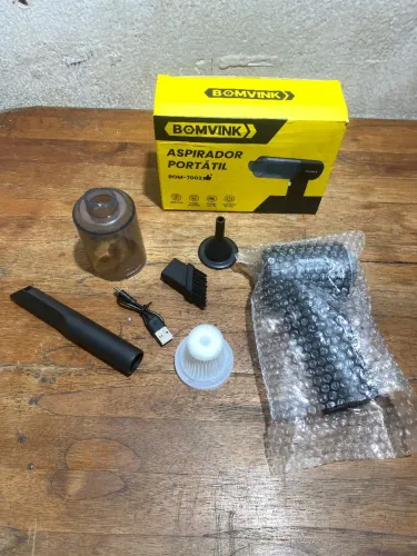 Mini Aspirador de pó/Soprador portátil (Novo na caixa)