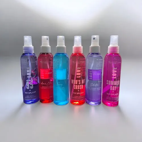 Kit 6 body splash max love de 200 ml 