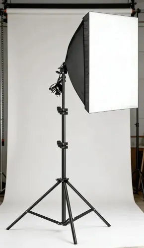 Kit Softbox 50x70 + Tripé 2m Estúdio Fotografia Iluminação