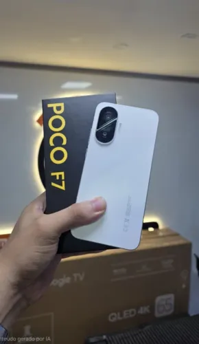 *Poco F7 5G*  12/512GB Semi Novo Bateria 98%? 174 Ciclos  *R$2499