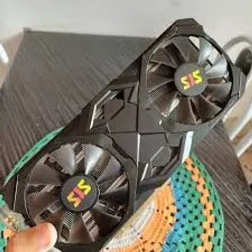 Placa de Vídeo SJS AMD Radeon RX 580 8GB GDDR5 (Dual Fan) - Funcionando 100%