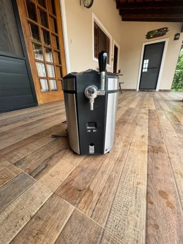 Chopeira Elétrica Krups Beertender 5L - Inox e Preta