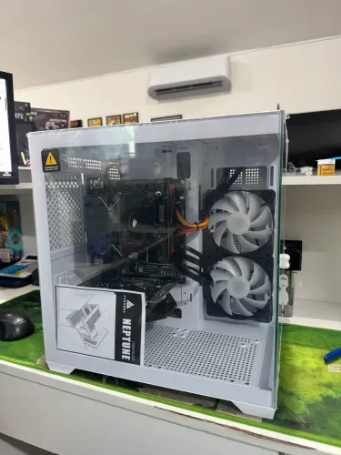 Cpu gamer i7 branco novo 16gb placa de vídeo 4gb