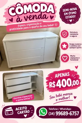 Cômoda bebê