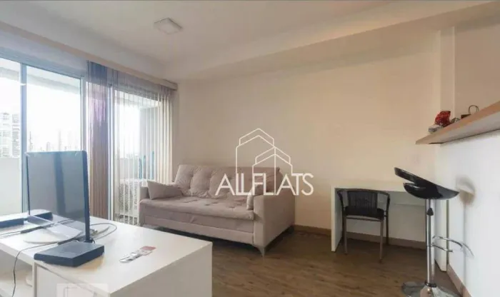 Apartamento com 1 quarto à venda, 48 m²- Chácara Santo Antônio - São Paulo/SP