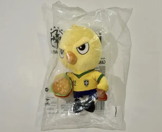 Canarinho mascote ifood 2002