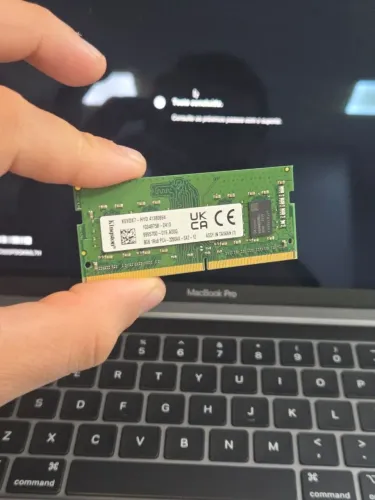 Memória ram notebook 8Gb 3200mhz