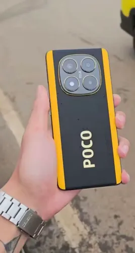 Carnaval com telefone Novo - Poco X7 - 256/8 Black 