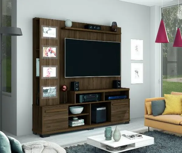 Home Star com porta retratos p/ TV até 55'' = Pronta entrega!