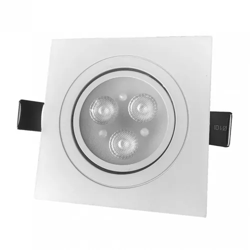 Kit 25 Spot LED 3w 3000k B Quente