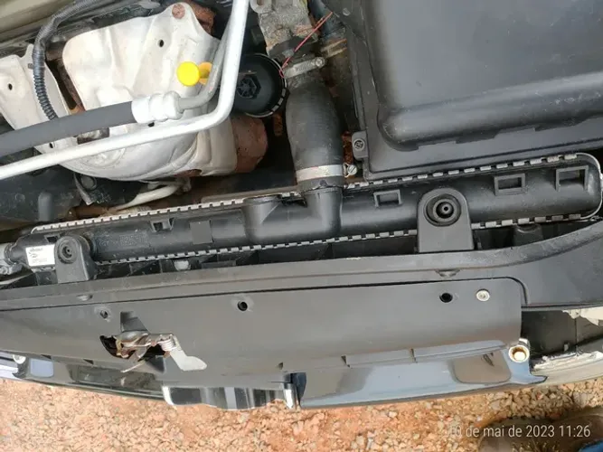 Kit radiador condensador ventoinha Peugeot 206 1.4 flex