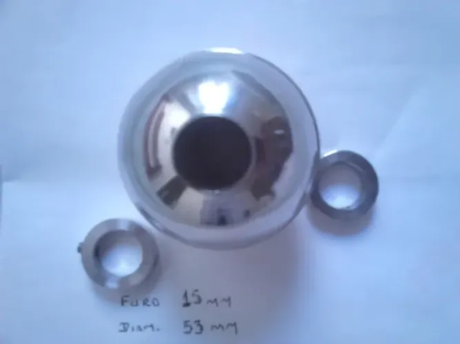 Boia/Esfera para sensor de nível liquido Inox 53mm