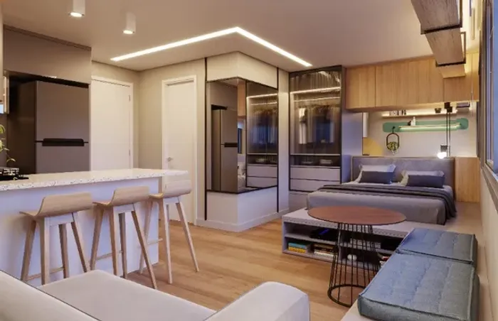 Studio 29m² no Central Parque 