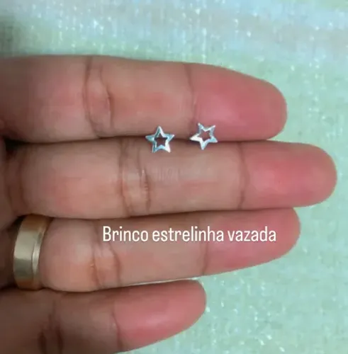 Brincos de prata legitima promoção 