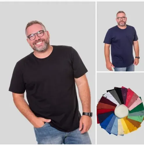 Camisa Básica Plus Size
