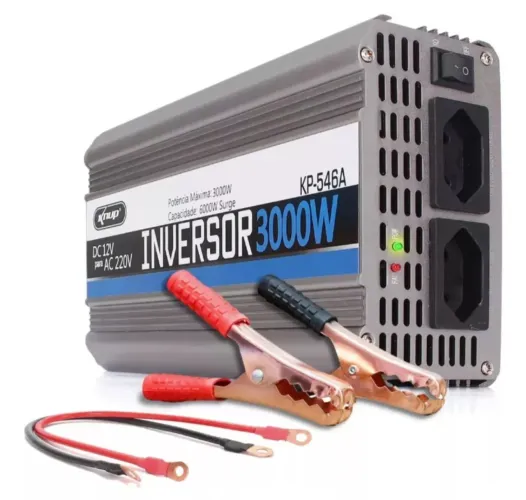 Inversor de Tensão 3000w (12v ou 24v para 110v)