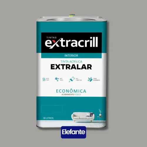 Tinta Acrilica Extracrill Extralar Lata 18L