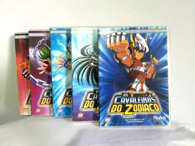 Dvd Os Cavaleiros do Zodíaco Box 1 - Guerra Calactica