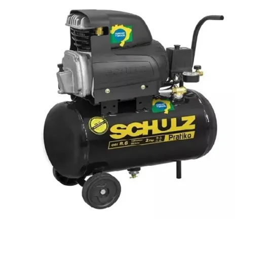 Compressor De Ar Schulz Csi8,6/25l 2cv Pratic Air 127v